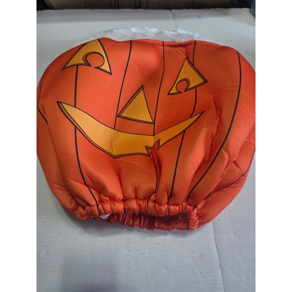 Underwraps Jack-O-Lantern Pumpkin Halloween Costume Orange Plush XL